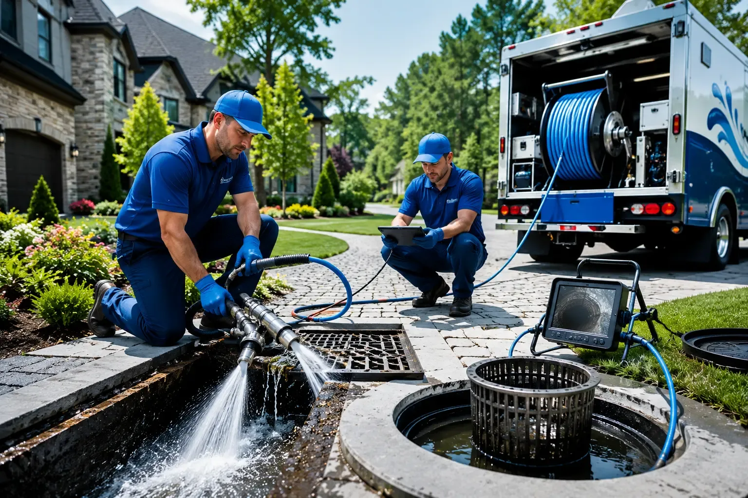 Local outdoor drain cleaning professionals in Larrabee, IA